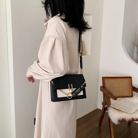2023 New Ladies Messenger Bags Fashion Mobile Phone Bags Casual Shoulder Bags Contrast Color Ladies Bags Luxury Designer Bags