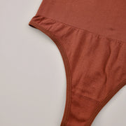 Sexy Women's High Waisted Underwear, Seamless Thong, Slimming Open Buttocks Underwear, Slimming Underwear, Women's Underwear