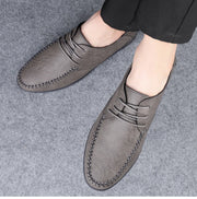 Leather Men Shoes Fashion Formal Men Shoes Moccasins Italian Breathable Male Driving Shoes Black Plus Size 38-47