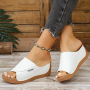 Women Sandals Shoes Summer Outdoor Women's Shoes Slip On Sandals Ladies Wedge Women Shoe Comfortable Footwear Slipper Female