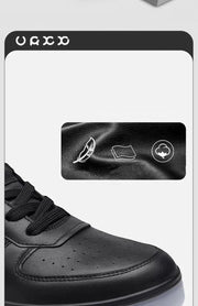 Men Shoes Genuine Leather Casual Shoes Fashion Sneakers British style Cow Leather Men Shoes New Men Sneakers