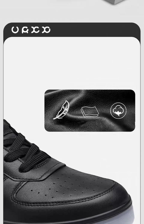Men Shoes Genuine Leather Casual Shoes Fashion Sneakers British style Cow Leather Men Shoes New Men Sneakers
