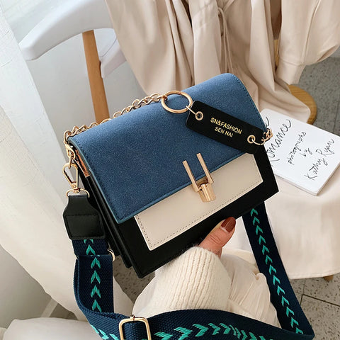 2023 New Ladies Messenger Bags Fashion Mobile Phone Bags Casual Shoulder Bags Contrast Color Ladies Bags Luxury Designer Bags