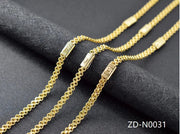 ZEA Dear Jewelry Bohemia Jewelry Link Chain Necklace For Women High Quality Copper Jewelry For Engagement Dubai Jewelry Findings