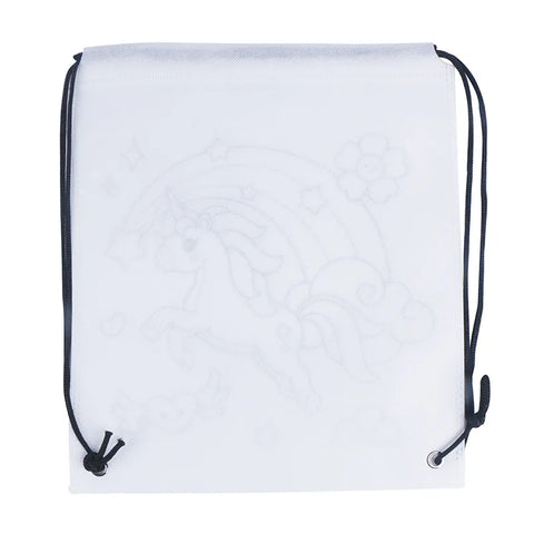 Coloring Drawstring Bags Cartoon Coloring Bags Party Drawstring Bags Birthday Party Favor DIY Party Gift Bags Backpacks