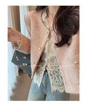 Women's Clothing 2024 Spring Autumn Sexy Hollow Out Lace Chic Vintage T-shirts Female Casual Solid V Neck Slim Long Sleeve Tops