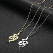 Kinitial Janeiro stainless steel snake jewelry, snake pendant, snake jewelry, snake jewelry mystery jewelry necklace wholesale