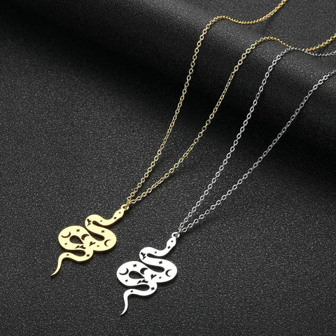 Kinitial Janeiro stainless steel snake jewelry, snake pendant, snake jewelry, snake jewelry mystery jewelry necklace wholesale