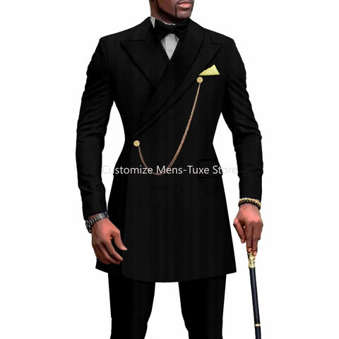 2024 New  African Men Slim Two-piece Set  Men Clothing  Conjunto De Moletom Masculino Terno  Men Clothing