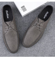 Leather Men Shoes Fashion Formal Men Shoes Moccasins Italian Breathable Male Driving Shoes Black Plus Size 38-47