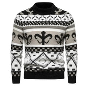 New Imitation Mink Sweater Soft and Comfortable  Fashion Warm Knit Sweater  Men Clothing