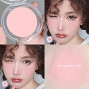 Monochrome blush Matte Natural Cheek Color Brightening Face Waterproof Facial Contouring Makeup Blush Powder Soft Makeup