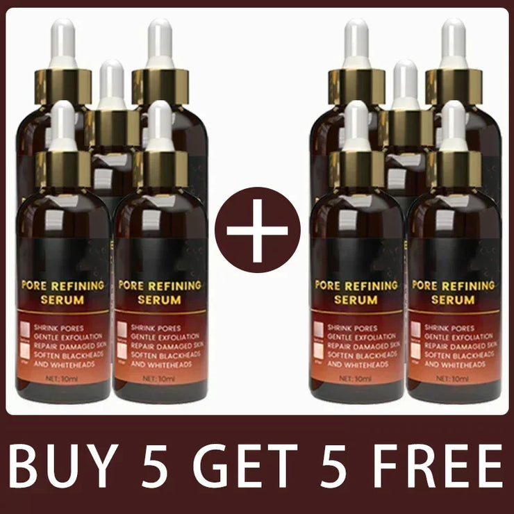 Pore Shrink Face Serum Remove Blackheads Acne Acidity Oil Control Repair Essence Moisturizing Nourish Pores Firming Facial Care