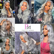 13x6 Cyan Blue Lace Front Wig Body Wave Light Green Lace Front Wig Human Hair Pre Plucked Blonde 613 Lace Frontal Wigs For Women