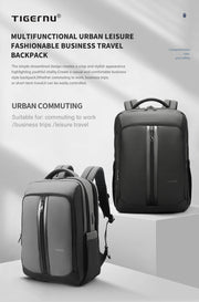 Tigernu Backpacks For Men Bags For Business Backpack 15.6 17inch Laptop Backpacks Male Travel Backpack Bags Schoolbags Knapsack