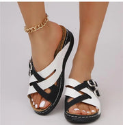 Summer Shoes Women Sandals Beach Ladies Shoes Slides Sandals Ladies Wedge Women Shoe Elegant Slippers Women Female Footwear