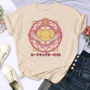 Cardcaptor Sakura  Women Clothing Shirts for Women Cartoon Clothing