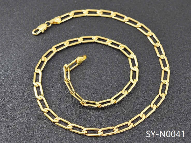 ZEA Dear Jewelry Bohemia Jewelry Link Chain Necklace For Women High Quality Copper Jewelry For Engagement Dubai Jewelry Findings