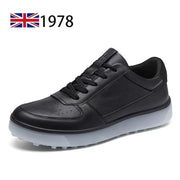 Men Shoes Genuine Leather Casual Shoes Fashion Sneakers British style Cow Leather Men Shoes New Men Sneakers