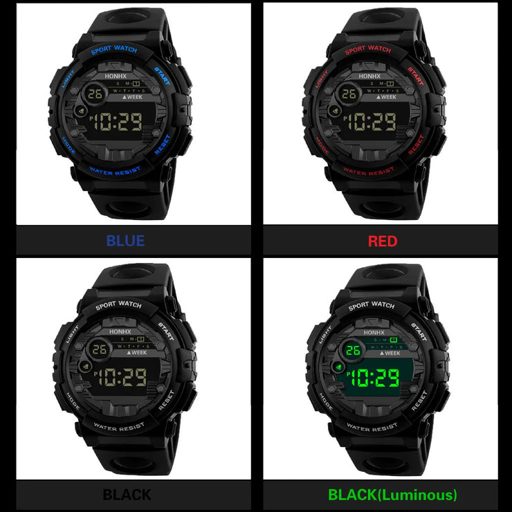 Men Watches Sports Wristwatches Women Teenage Fashion Trends Student Multifunctional Outdoor Electronic Watches