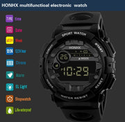 Men Watches Sports Wristwatches Women Teenage Fashion Trends Student Multifunctional Outdoor Electronic Watches