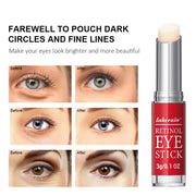 Retinol Eye Cream Lightening Dark Circles Firming Skin Instant Eye Repair Serum Stick for women Women Eyes Care