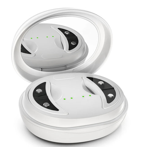 EMS Electric Eye Massager for Women Home Use Beauty Product with Light Therapy for Eye Massage Reduce Fine Lines, Dark Circles