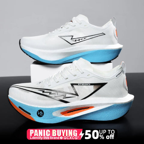 Running Shoes Carbon Board Speciality Marathon Men Sports Breathable Lightweight Women&