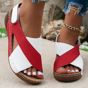 Fashion Summer Sandals Women Shoes Wedge Women Shoe Beach Women's Sandals Retro Party Footwear Female Sandalias Mujer