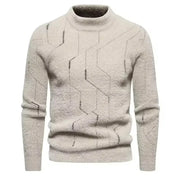 New Imitation Mink Sweater Soft and Comfortable  Fashion Warm Knit Sweater  Men Clothing