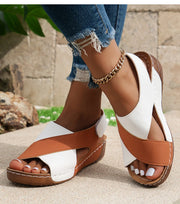 Fashion Summer Sandals Women Shoes Wedge Women Shoe Beach Women's Sandals Retro Party Footwear Female Sandalias Mujer