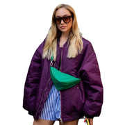 Women's Clothing 2025 Winter Street Fashion Loose Baseball Jacket Loose Jacket Cotton Coat Female Coat Winter Jacket Women