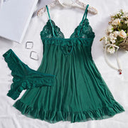 Erotic Underwear Sleepwear Sexy Lingerie Woman Transparent Porno Sexual Clothing Babydoll Underwear Crotchless Sleepwear Pajamas