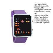 Binary Led Watches Men Watches Fashion Dot Led Digital Electronic Watches Fashion Sports Silicone Watches Couple Watches
