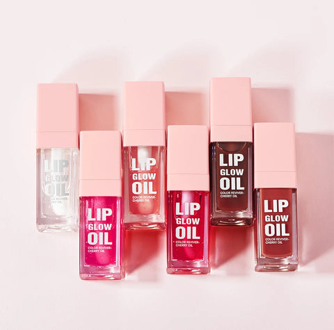 W1 Piece 8.3ml Moisturizing and Volumizing Lip Gloss Oil, Hydrating Lip Glow Oil, Lip Care Beauty Product, Tinted Lip Oil