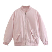 Women's Clothing 2025 Winter Street Fashion Loose Baseball Jacket Loose Jacket Cotton Coat Female Coat Winter Jacket Women