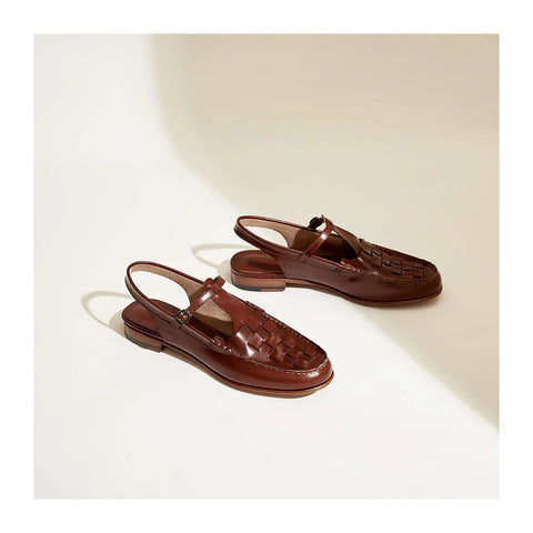 Vintage Elegant Women Shoe 2022 Summer New Woven Temperament Sandals Women Roman Single Shoe Fisherman Women Shoe Mujer Sapato