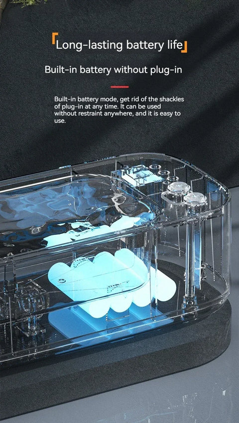 Electric Ultrasonic Glasses Cleaner, 3-Speed Vibrating Machine for Jewelry, Watches, and Contact Lenses