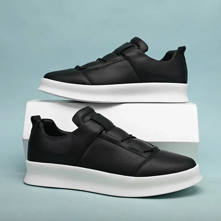 Leather Men Shoes lace up Fashion Formal Men Shoes outdoor Moccasins Italian Breathable Male Driving Shoes for men sneakers