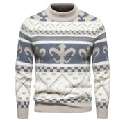 New Imitation Mink Sweater Soft and Comfortable  Fashion Warm Knit Sweater  Men Clothing