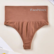 Sexy Women's High Waisted Underwear, Seamless Thong, Slimming Open Buttocks Underwear, Slimming Underwear, Women's Underwear