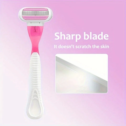 Women Safety Razor Blades Face/ Leg/ Armpit/ Bikini Beauty Hair Removal Shaving Compatible Venus Shaver