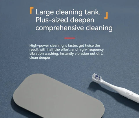 Electric Ultrasonic Glasses Cleaner, 3-Speed Vibrating Machine for Jewelry, Watches, and Contact Lenses