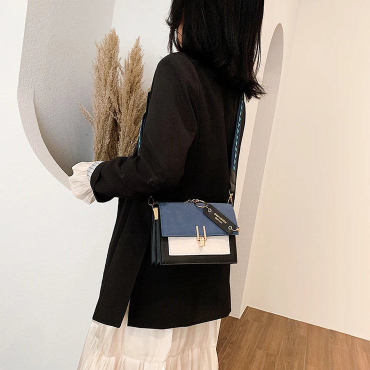 2023 New Ladies Messenger Bags Fashion Mobile Phone Bags Casual Shoulder Bags Contrast Color Ladies Bags Luxury Designer Bags