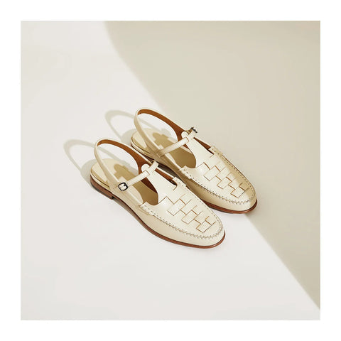 Vintage Elegant Women Shoe 2022 Summer New Woven Temperament Sandals Women Roman Single Shoe Fisherman Women Shoe Mujer Sapato