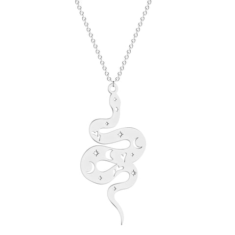Kinitial Janeiro stainless steel snake jewelry, snake pendant, snake jewelry, snake jewelry mystery jewelry necklace wholesale