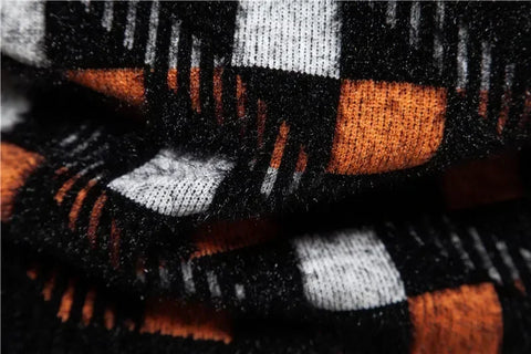 New Imitation Mink Sweater Soft and Comfortable  Fashion Warm Knit Sweater  Men Clothing