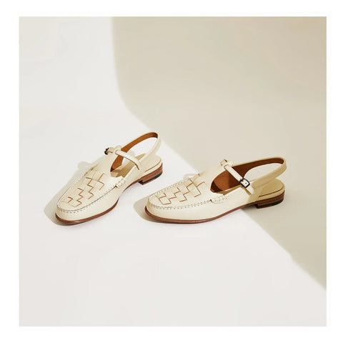 Vintage Elegant Women Shoe 2022 Summer New Woven Temperament Sandals Women Roman Single Shoe Fisherman Women Shoe Mujer Sapato