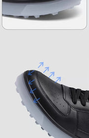 Men Shoes Genuine Leather Casual Shoes Fashion Sneakers British style Cow Leather Men Shoes New Men Sneakers