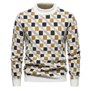 New Imitation Mink Sweater Soft and Comfortable  Fashion Warm Knit Sweater  Men Clothing